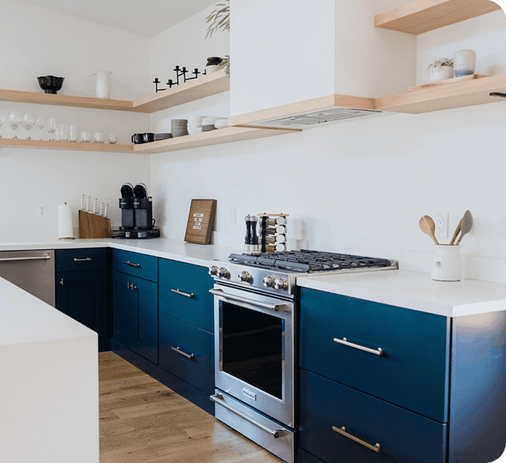 Modern kitchen interior